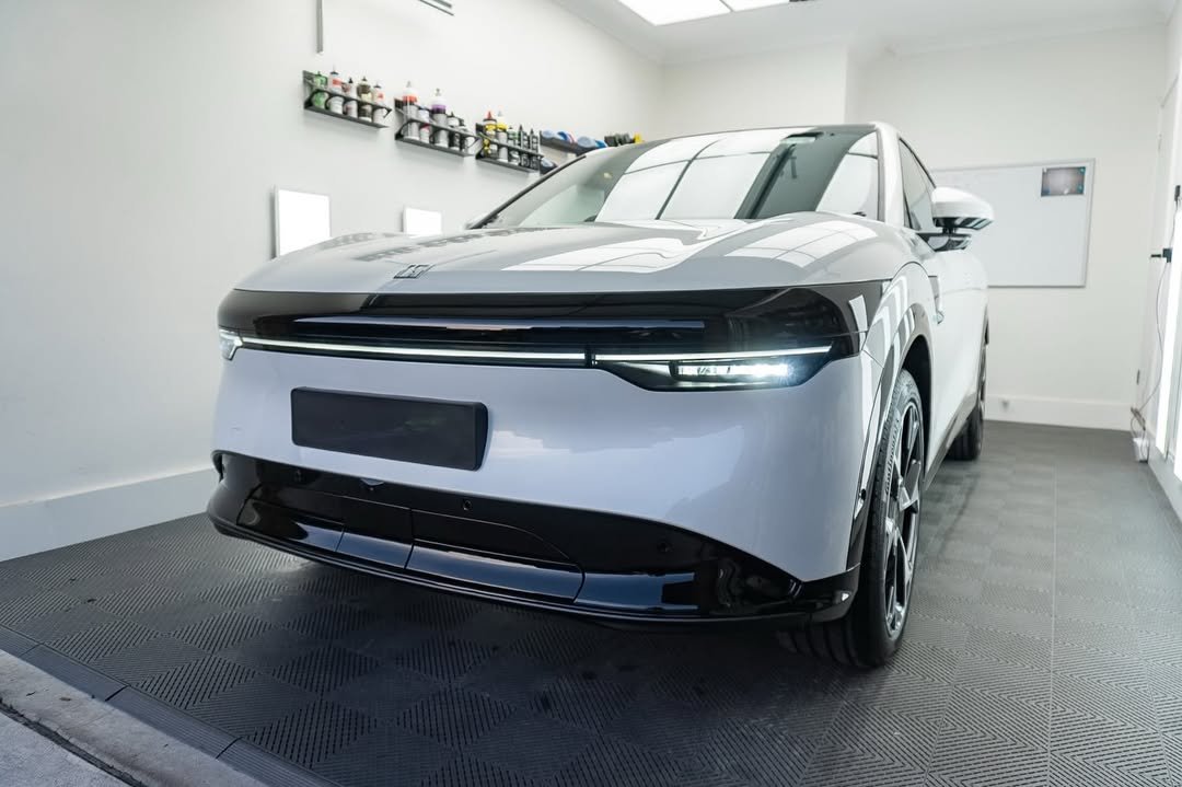 Gloss finish after paint correction